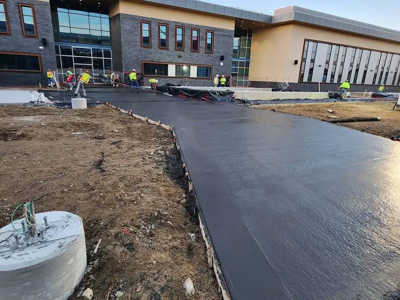 Finishing for patios, driveways and pool decks