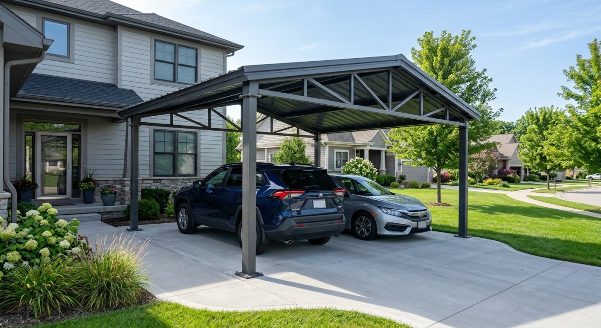 A covered space begins with a sound setting