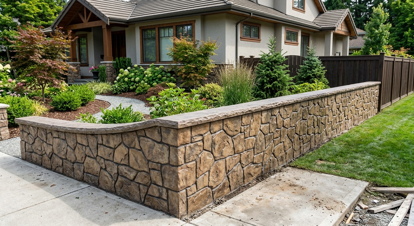Stamped Wall Construction in Dallas-Fort Worth